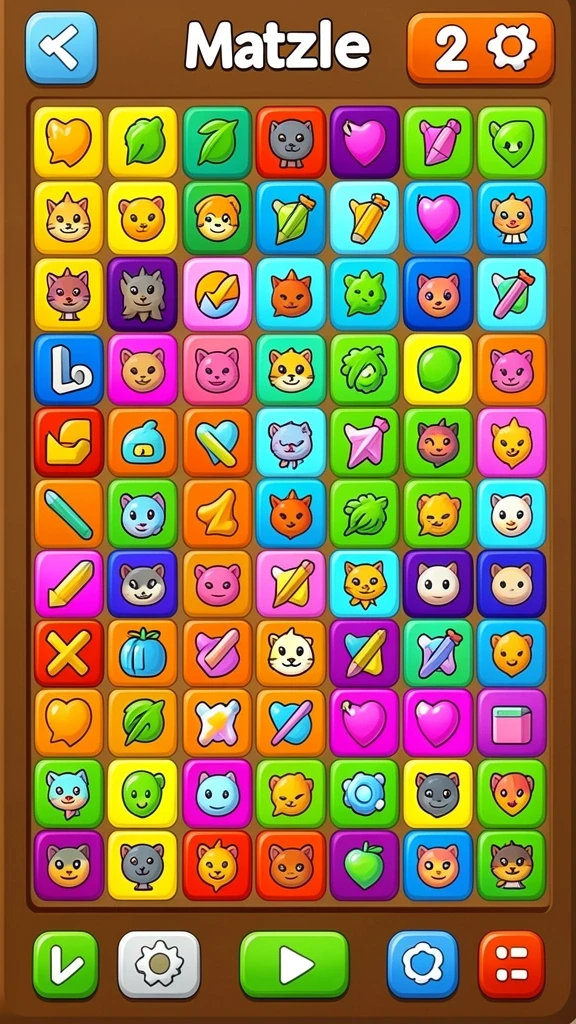 4p4p - Tangkapan layar menampilkan grafis yang memukau dari game.