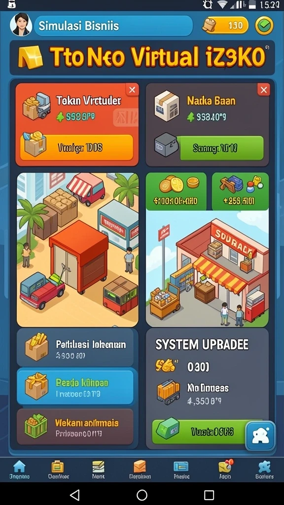 77rp - Screenshot menunjukkan tampilan utama game 77RP.