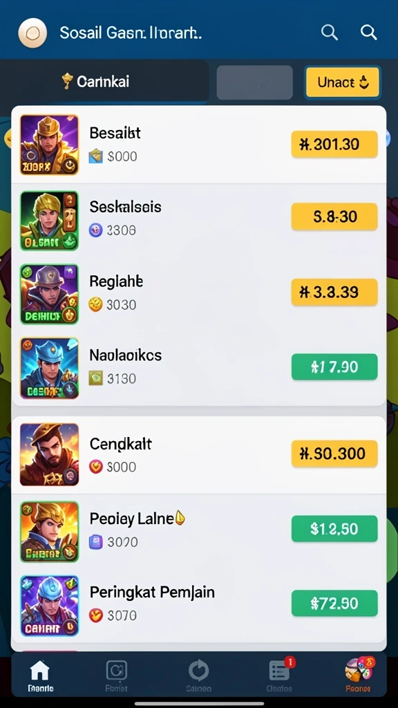 olxslot - Screenshot menunjukkan salah satu tema permainan slot yang populer.
